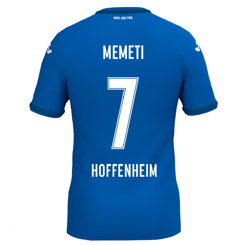 Danxen Barn Erëleta Memeti #7 Kungsblå Hemmatröja Matchtröjor 2024/25 Tröjor T-Tröja