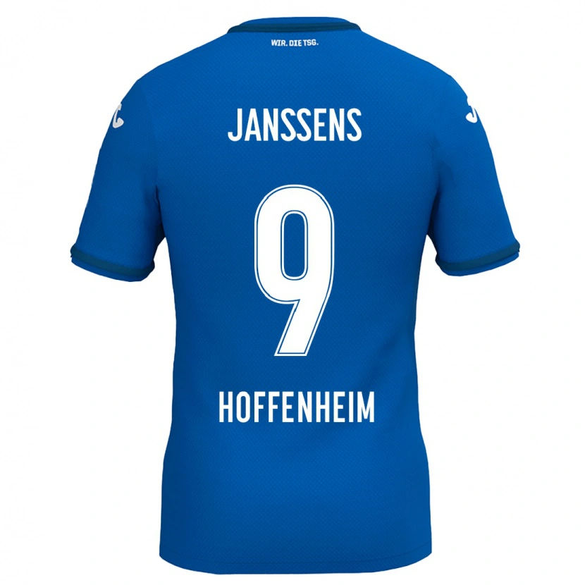 Danxen Barn Jill Janssens #9 Kungsblå Hemmatröja Matchtröjor 2024/25 Tröjor T-Tröja