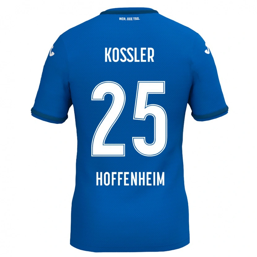 Danxen Barn Melissa Kössler #25 Kungsblå Hemmatröja Matchtröjor 2024/25 Tröjor T-Tröja
