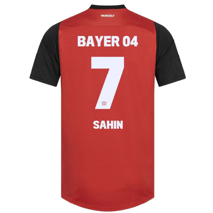 Danxen Barn Batuhan Sahin #7 Röd Svart Hemmatröja Matchtröjor 2024/25 Tröjor T-Tröja