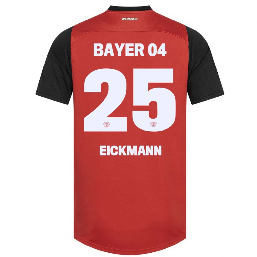 Danxen Barn Mia Eickmann #25 Röd Svart Hemmatröja Matchtröjor 2024/25 Tröjor T-Tröja