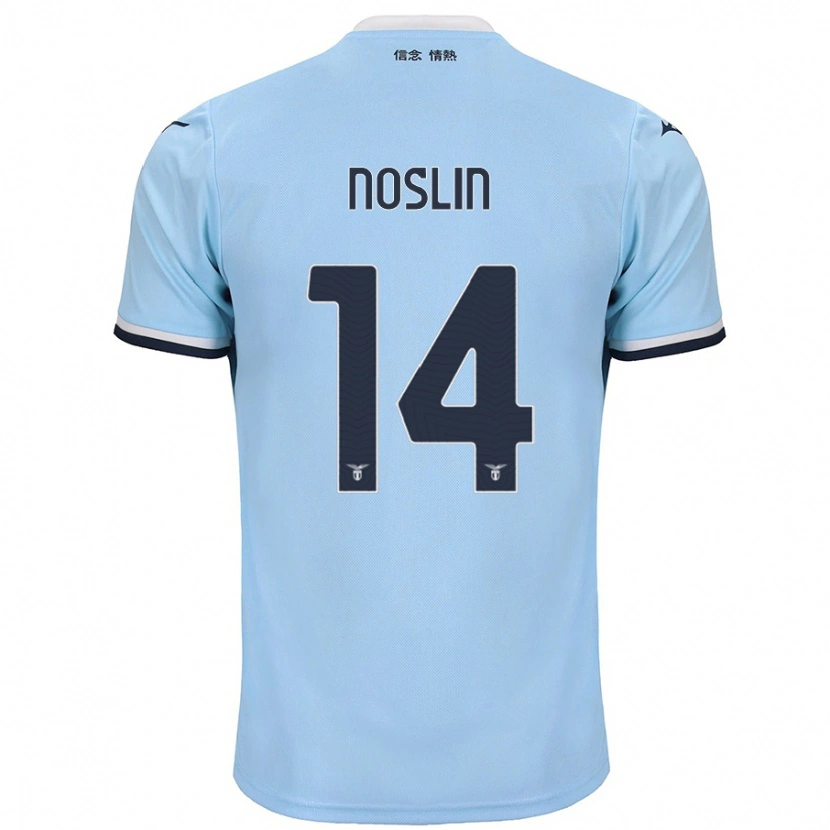 Danxen Barn Tijjani Noslin #14 Blå Hemmatröja Matchtröjor 2024/25 Tröjor T-Tröja