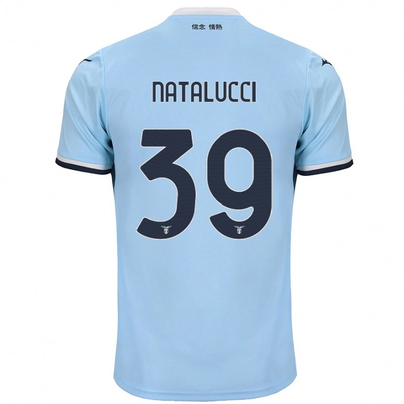 Danxen Barn Serena Natalucci #39 Blå Hemmatröja Matchtröjor 2024/25 Tröjor T-Tröja