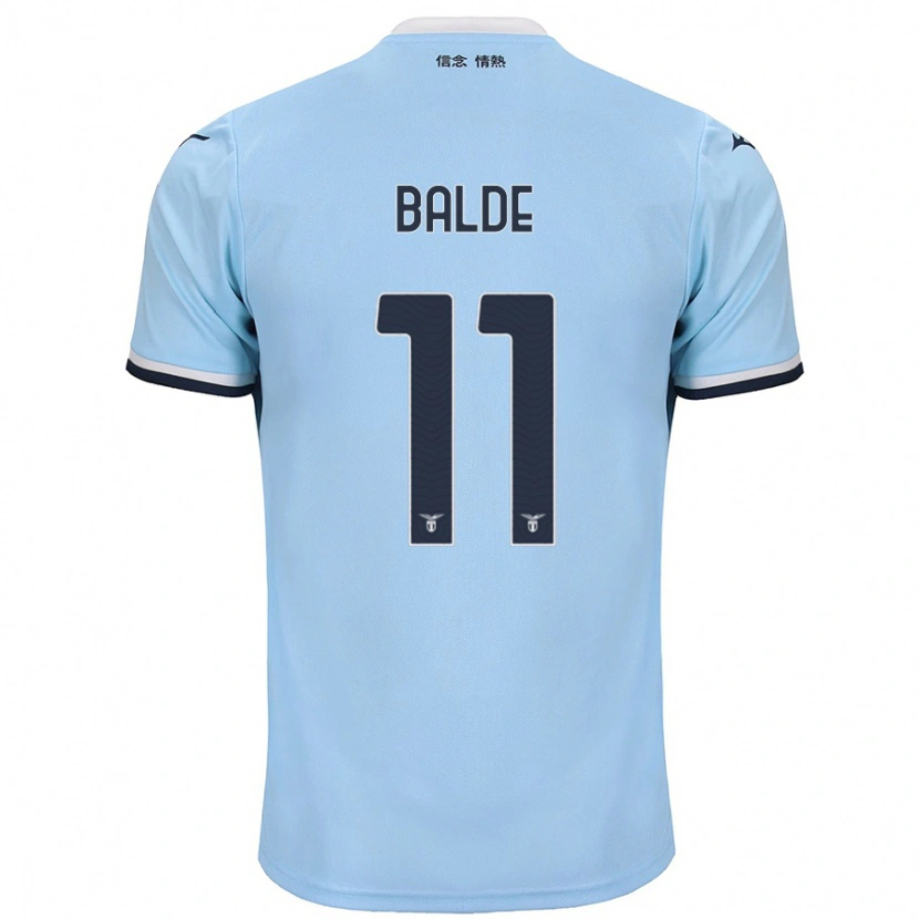Danxen Barn Mahamadou Balde #11 Blå Hemmatröja Matchtröjor 2024/25 Tröjor T-Tröja