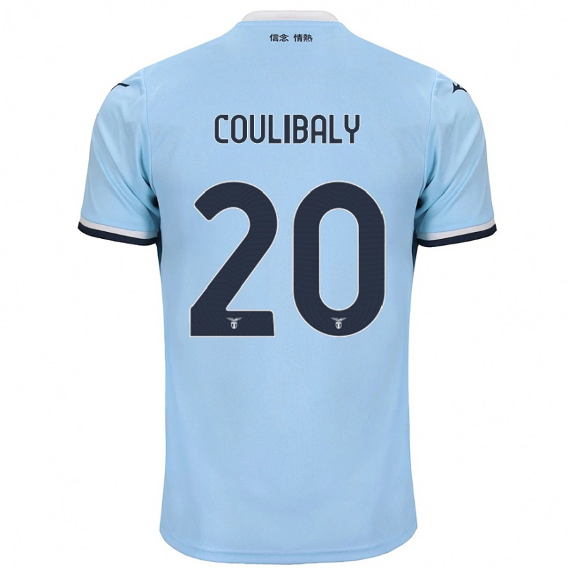 Danxen Barn Larsson Coulibaly #20 Blå Hemmatröja Matchtröjor 2024/25 Tröjor T-Tröja