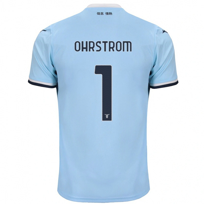 Danxen Barn Stephanie Ohrstrom #1 Blå Hemmatröja Matchtröjor 2024/25 Tröjor T-Tröja