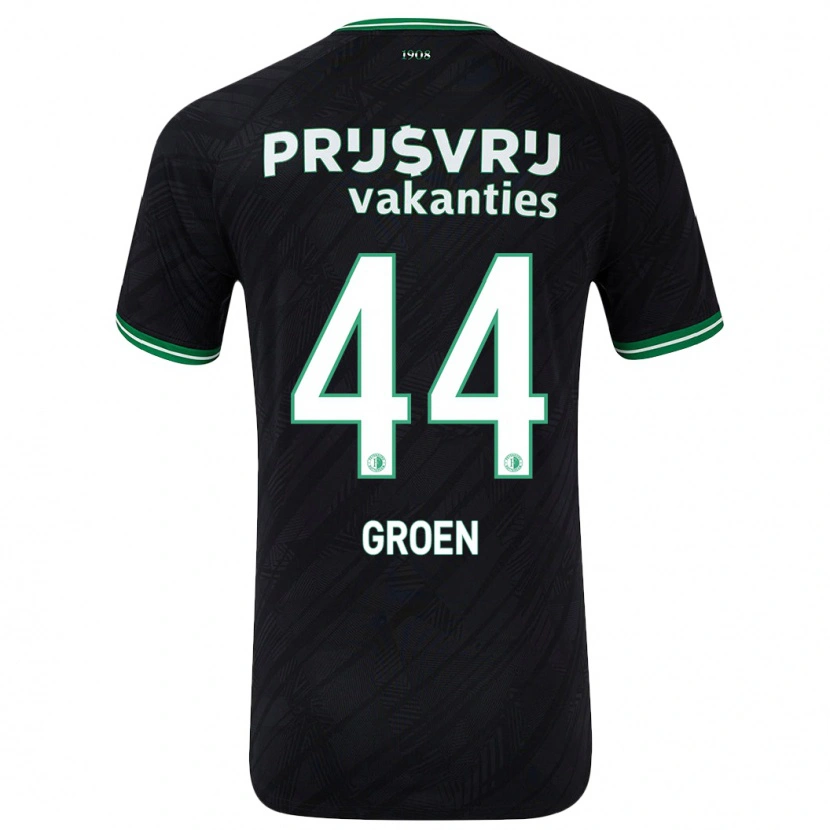 Danxen Barn Nesto Groen #44 Svart Grön Bortatröja Matchtröjor 2024/25 Tröjor T-Tröja