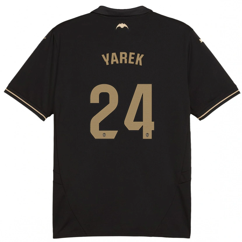 Danxen Barn Yarek Gasiorowski #24 Svart Bortatröja Matchtröjor 2024/25 Tröjor T-Tröja