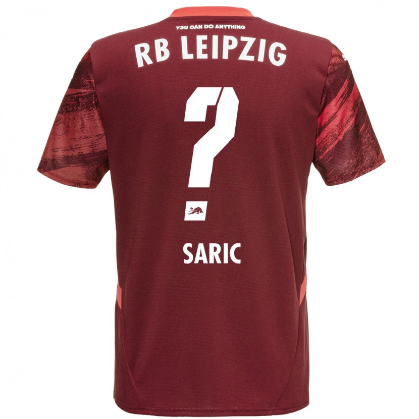 Danxen Barn Lucio Saric #0 Bourgogne Bortatröja Matchtröjor 2024/25 Tröjor T-Tröja