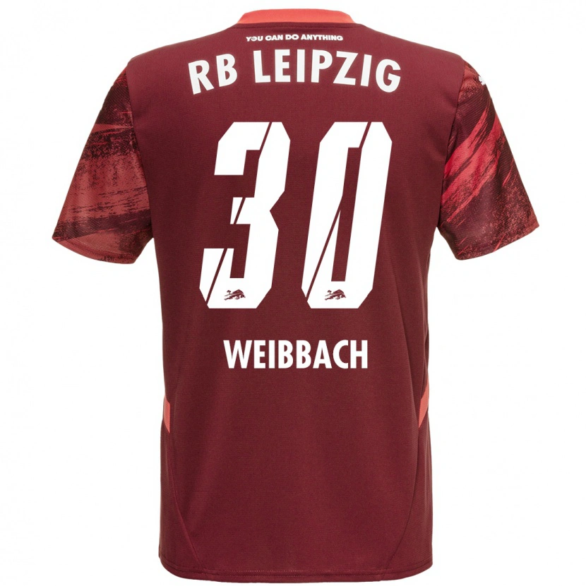Danxen Barn Noah Weißbach #30 Bourgogne Bortatröja Matchtröjor 2024/25 Tröjor T-Tröja