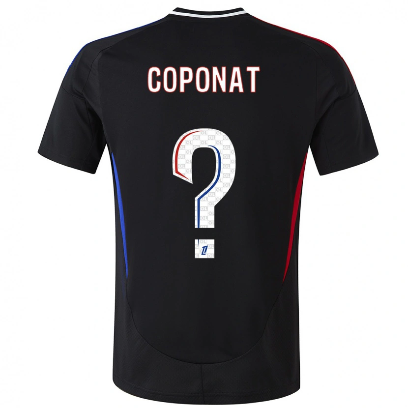 Danxen Barn Lilian Coponat #0 Svart Bortatröja Matchtröjor 2024/25 Tröjor T-Tröja