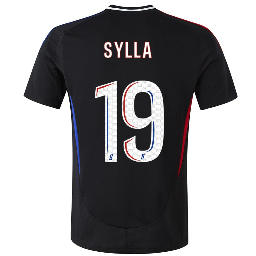 Danxen Barn Kysha Sylla #19 Svart Bortatröja Matchtröjor 2024/25 Tröjor T-Tröja