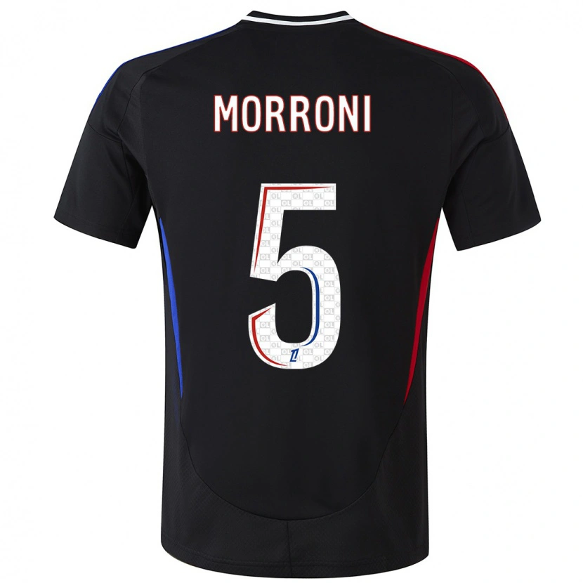 Danxen Barn Perle Morroni #5 Svart Bortatröja Matchtröjor 2024/25 Tröjor T-Tröja