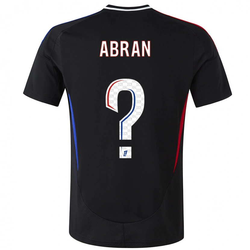 Danxen Barn Evan Abran #0 Svart Bortatröja Matchtröjor 2024/25 Tröjor T-Tröja
