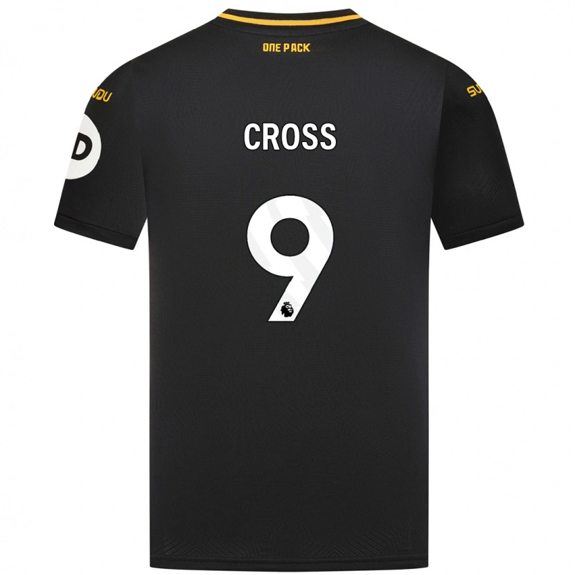 Danxen Barn Jade Cross #9 Svart Bortatröja Matchtröjor 2024/25 Tröjor T-Tröja