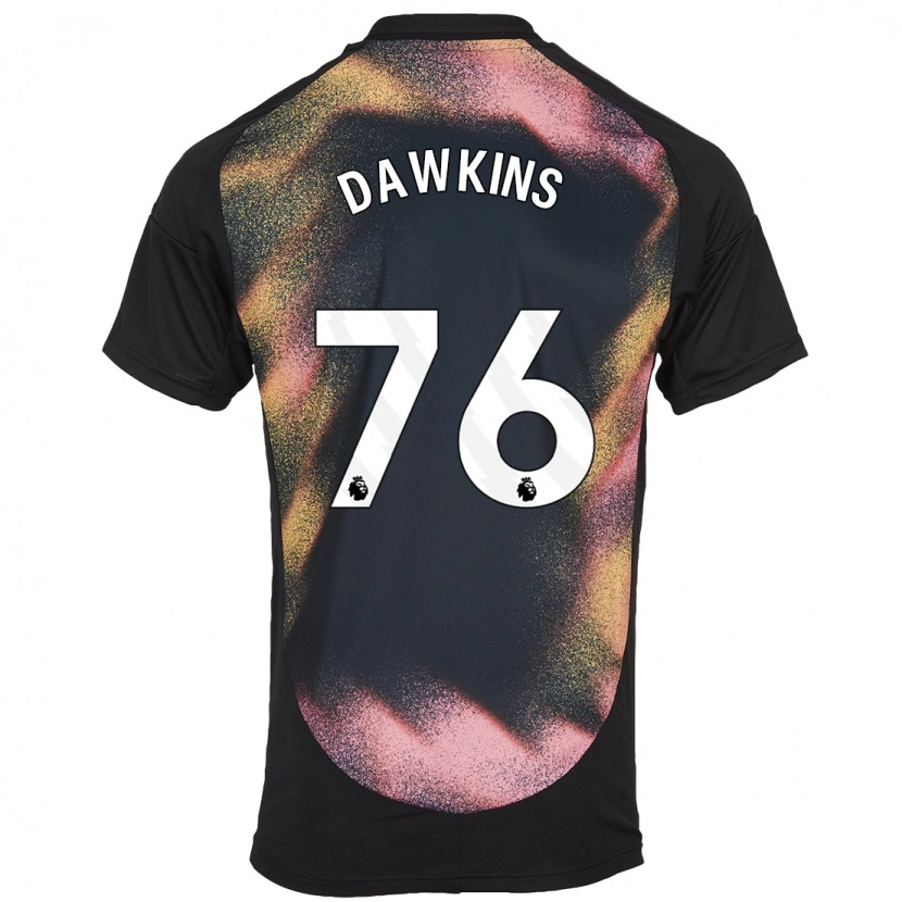 Danxen Barn Kartell Dawkins #76 Svart Vit Bortatröja Matchtröjor 2024/25 Tröjor T-Tröja