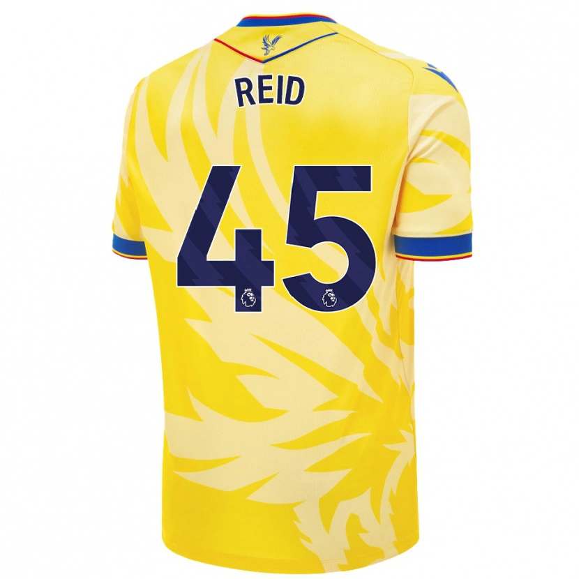 Danxen Barn Dylan Reid #45 Gul Bortatröja Matchtröjor 2024/25 Tröjor T-Tröja