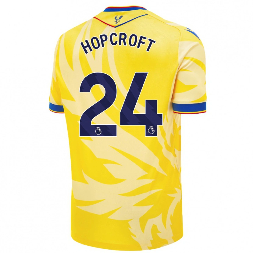 Danxen Barn Shanade Hopcroft #24 Gul Bortatröja Matchtröjor 2024/25 Tröjor T-Tröja