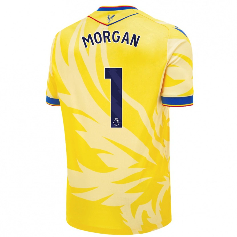Danxen Barn Chloe Morgan #1 Gul Bortatröja Matchtröjor 2024/25 Tröjor T-Tröja