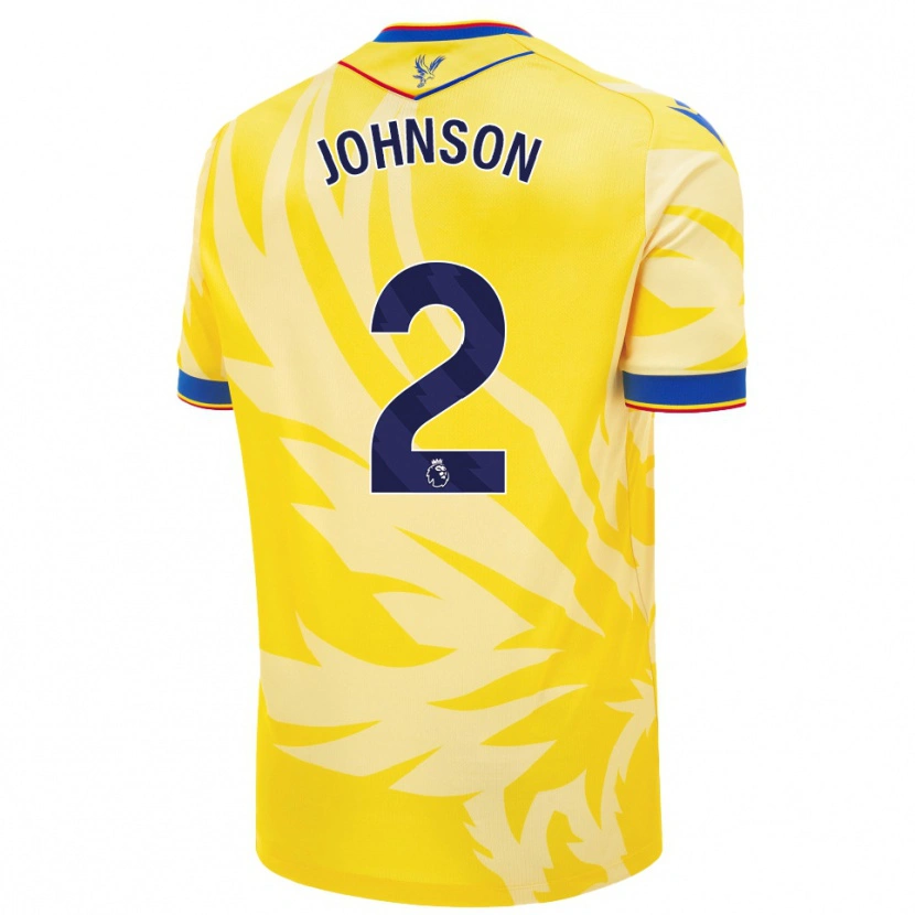 Danxen Barn Annabel Johnson #2 Gul Bortatröja Matchtröjor 2024/25 Tröjor T-Tröja
