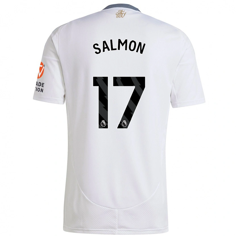 Danxen Barn Ebony Salmon #17 Vit Bortatröja Matchtröjor 2024/25 Tröjor T-Tröja