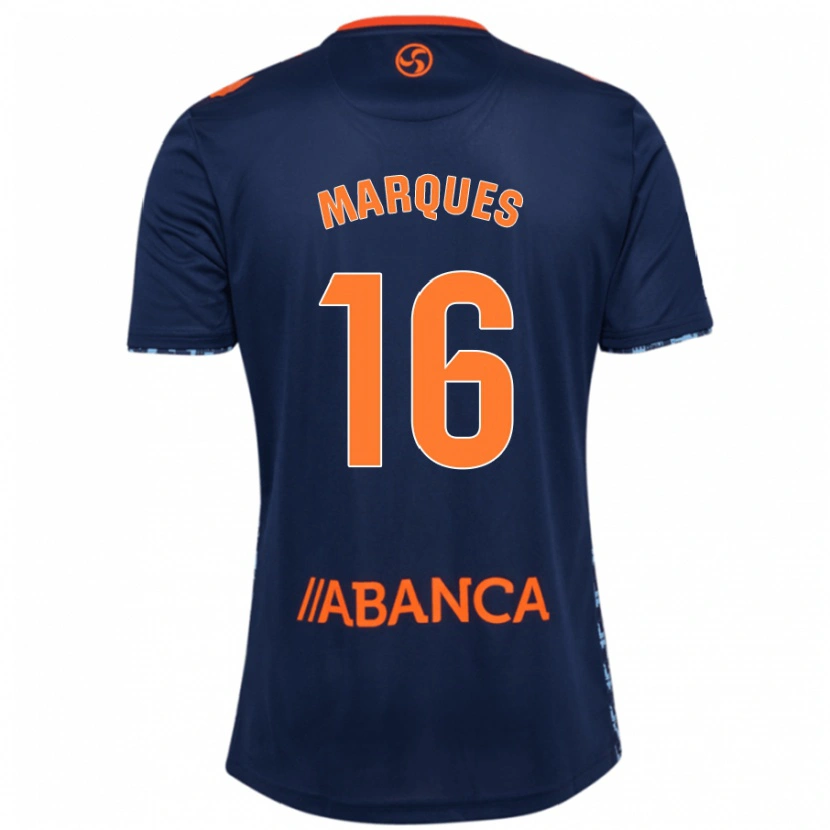 Danxen Barn 
Jailson Marques Siqueira #16 Marinblå Bortatröja Matchtröjor 2024/25 Tröjor T-Tröja