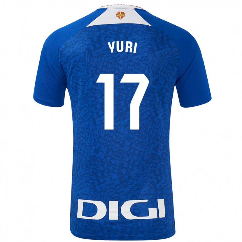 Danxen Barn Yuri Berchiche #17 Kungsblå Bortatröja Matchtröjor 2024/25 Tröjor T-Tröja