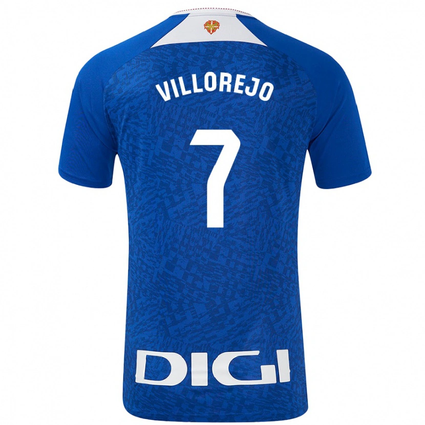 Danxen Barn Ardaitz Villorejo #7 Kungsblå Bortatröja Matchtröjor 2024/25 Tröjor T-Tröja