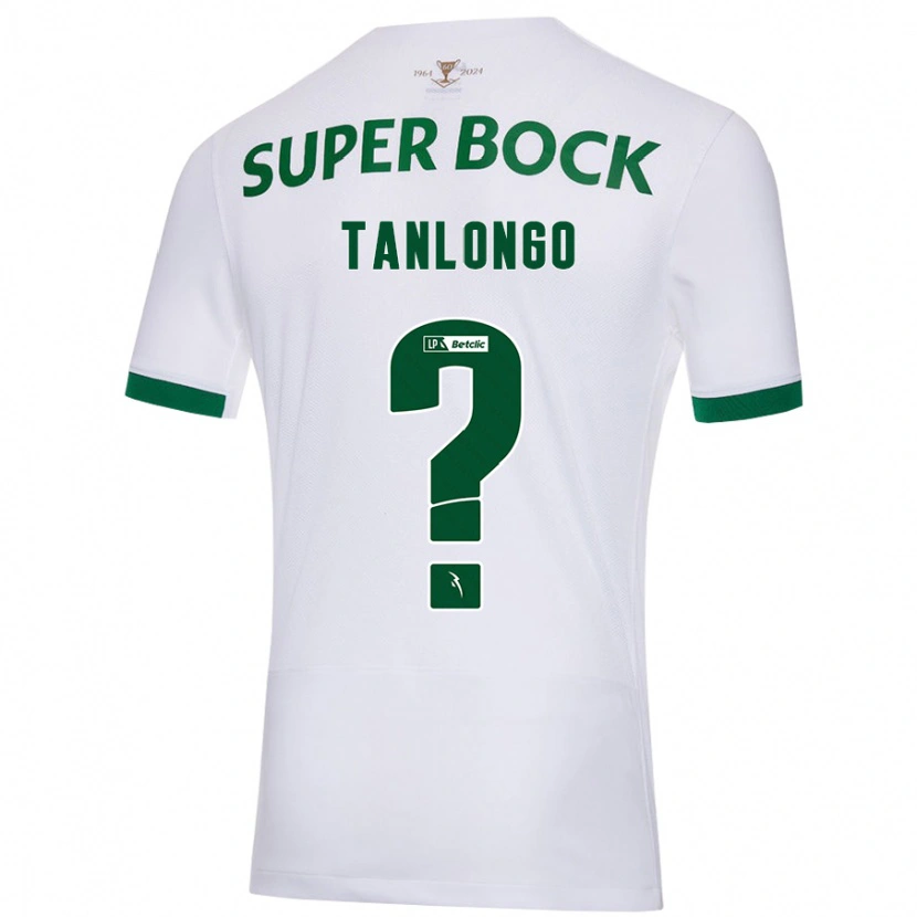 Danxen Barn Mateo Tanlongo #0 Vit Grön Bortatröja Matchtröjor 2024/25 Tröjor T-Tröja