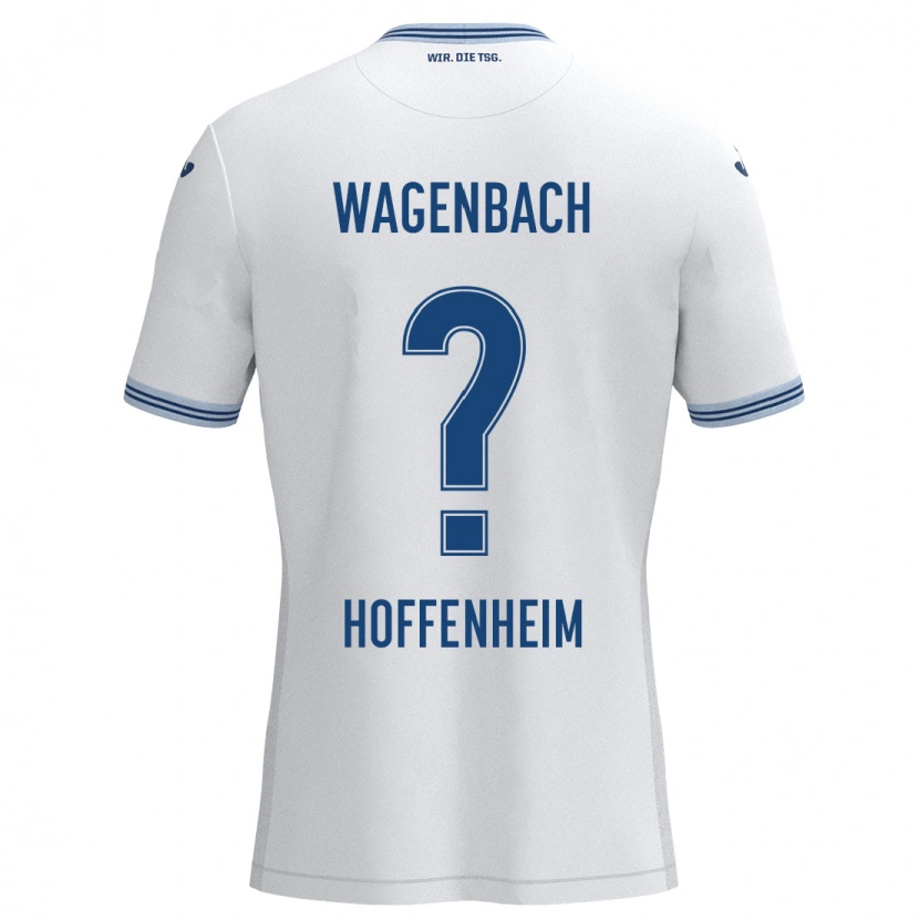 Danxen Barn Lion Wagenbach #0 Vit Blå Bortatröja Matchtröjor 2024/25 Tröjor T-Tröja