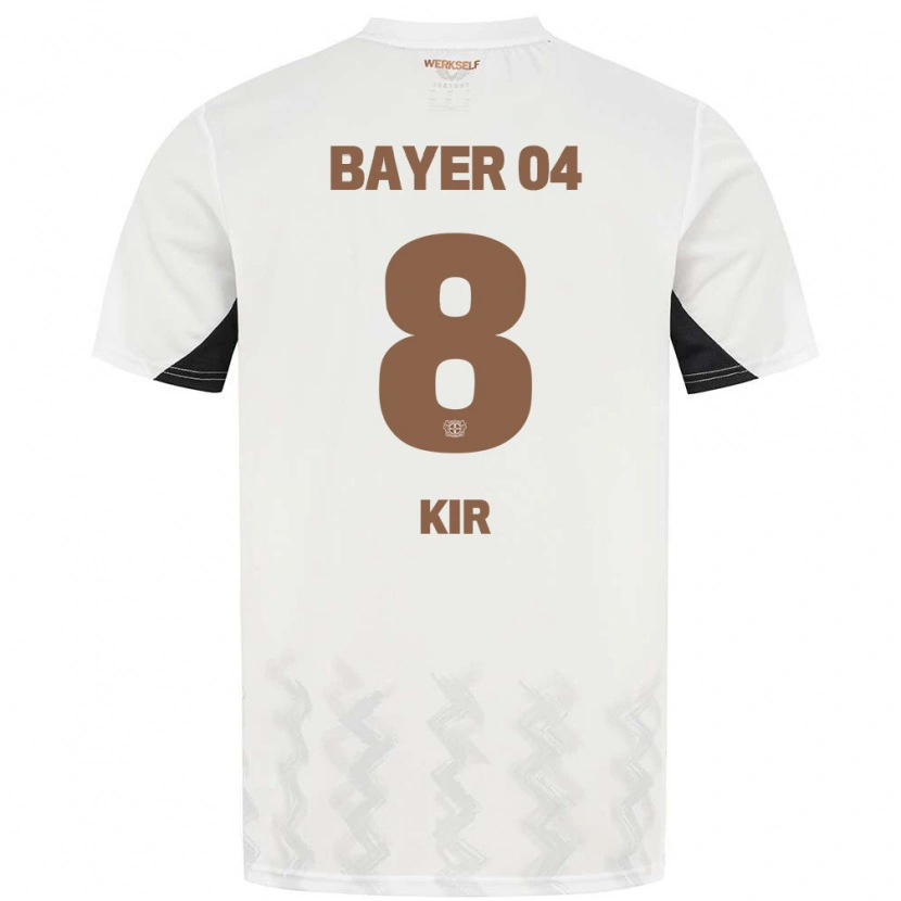 Danxen Barn Burak Kir #8 Vit Svart Bortatröja Matchtröjor 2024/25 Tröjor T-Tröja