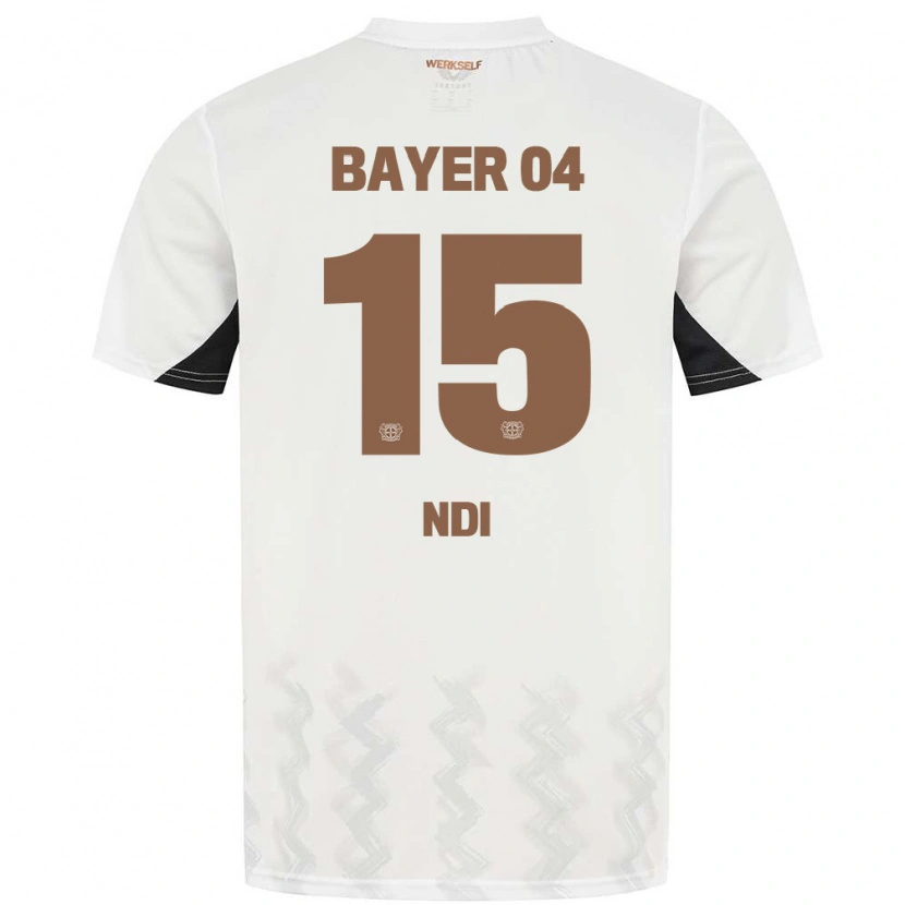 Danxen Barn Bradley Ndi #15 Vit Svart Bortatröja Matchtröjor 2024/25 Tröjor T-Tröja