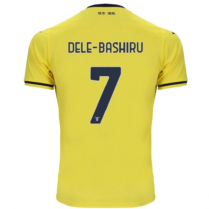 Danxen Barn Fisayo Dele-Bashiru #7 Gul Bortatröja Matchtröjor 2024/25 Tröjor T-Tröja