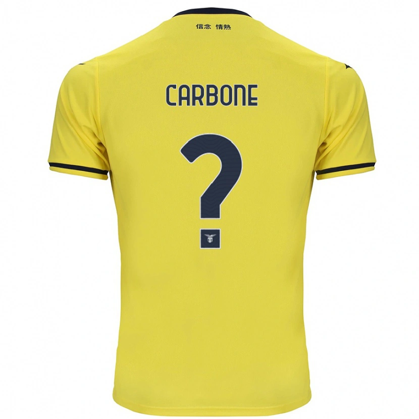 Danxen Barn Giovanni Carbone #0 Gul Bortatröja Matchtröjor 2024/25 Tröjor T-Tröja