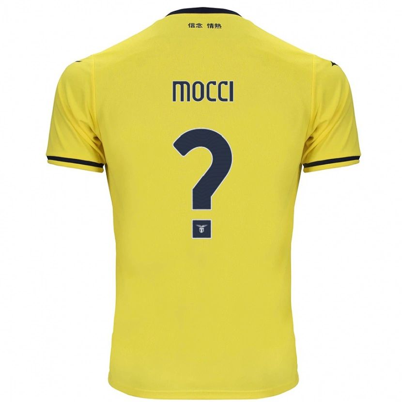 Danxen Barn Tommaso Mocci #0 Gul Bortatröja Matchtröjor 2024/25 Tröjor T-Tröja