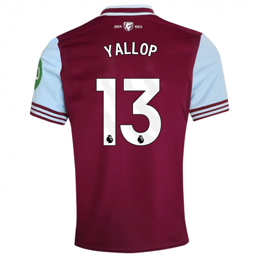 Danxen Män Tameka Yallop #13 Mörkröd Hemmatröja Matchtröjor 2024/25 Tröjor T-Tröja