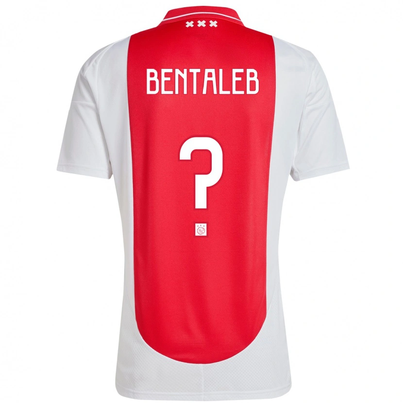 Danxen Män Marouane Bentaleb #0 Röd Vit Hemmatröja Matchtröjor 2024/25 Tröjor T-Tröja