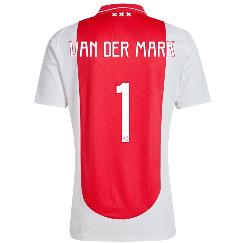 Danxen Män Jesper Van Der Mark #1 Röd Vit Hemmatröja Matchtröjor 2024/25 Tröjor T-Tröja