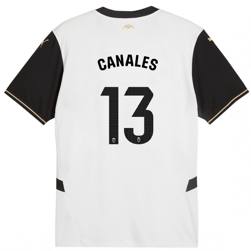 Danxen Män Antonia Canales #13 Vit Svart Hemmatröja Matchtröjor 2024/25 Tröjor T-Tröja