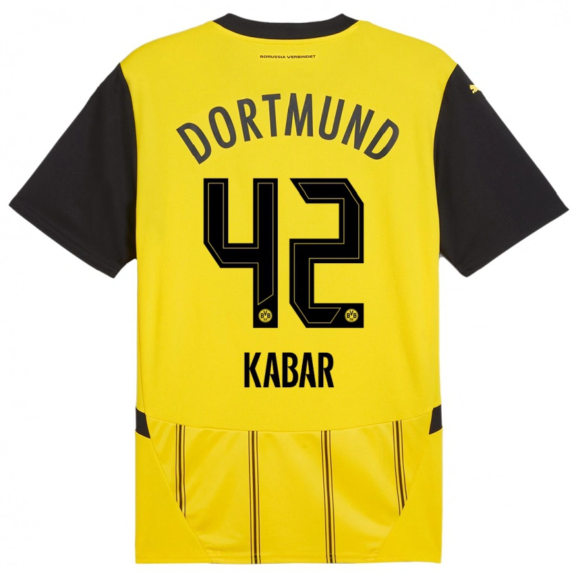 Danxen Män Almugera Kabar #42 Gul Svart Hemmatröja Matchtröjor 2024/25 Tröjor T-Tröja