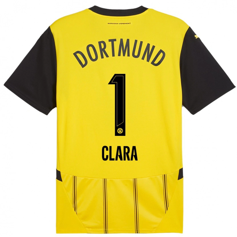 Danxen Män Woltering Clara #1 Gul Svart Hemmatröja Matchtröjor 2024/25 Tröjor T-Tröja