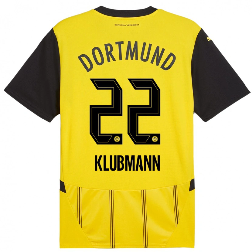 Danxen Män Leon Klubmann #22 Gul Svart Hemmatröja Matchtröjor 2024/25 Tröjor T-Tröja