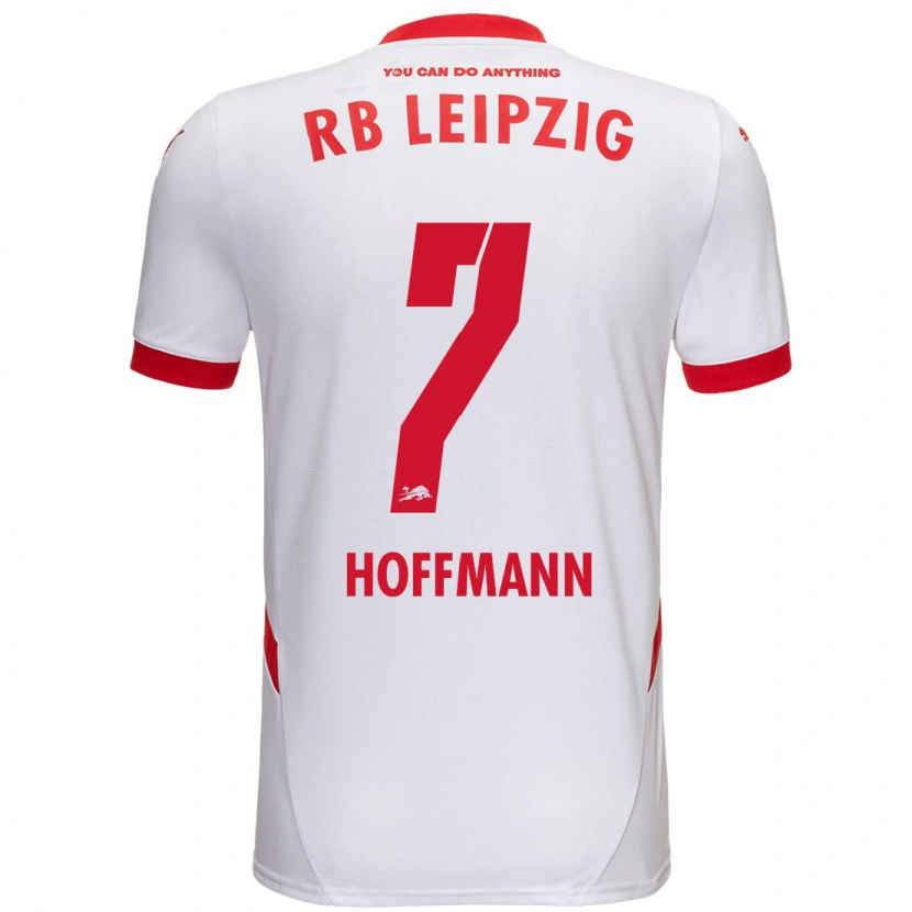 Danxen Män Giovanna Hoffmann #7 Vit Röd Hemmatröja Matchtröjor 2024/25 Tröjor T-Tröja