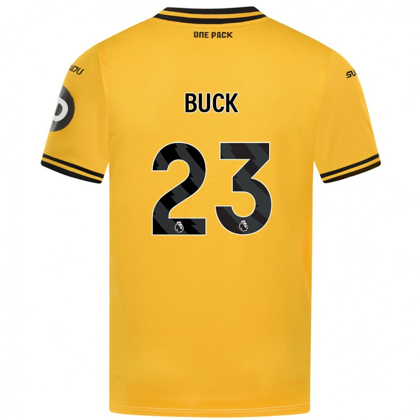 Danxen Män Alex Buck #23 Gul Hemmatröja Matchtröjor 2024/25 Tröjor T-Tröja