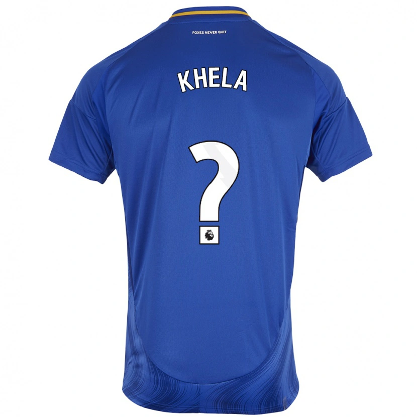 Danxen Män Reiss Khela #0 Blå Vit Hemmatröja Matchtröjor 2024/25 Tröjor T-Tröja