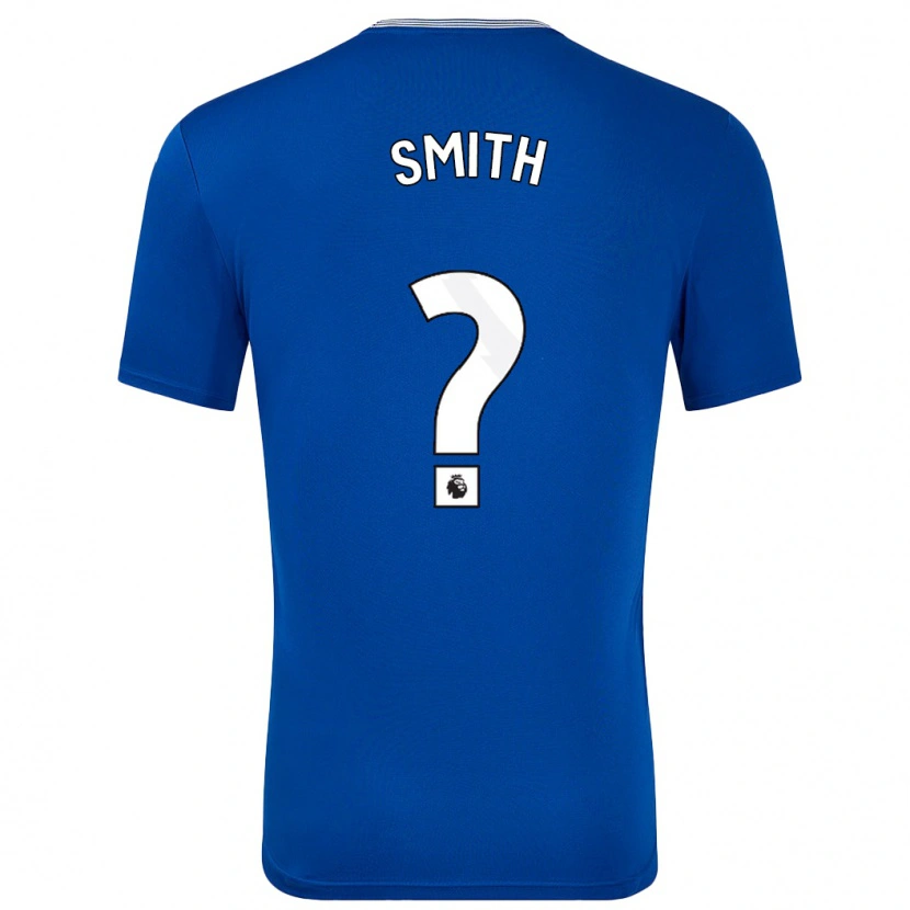 Danxen Män Odin Samuels-Smith #0 Blå Med Hemmatröja Matchtröjor 2024/25 Tröjor T-Tröja