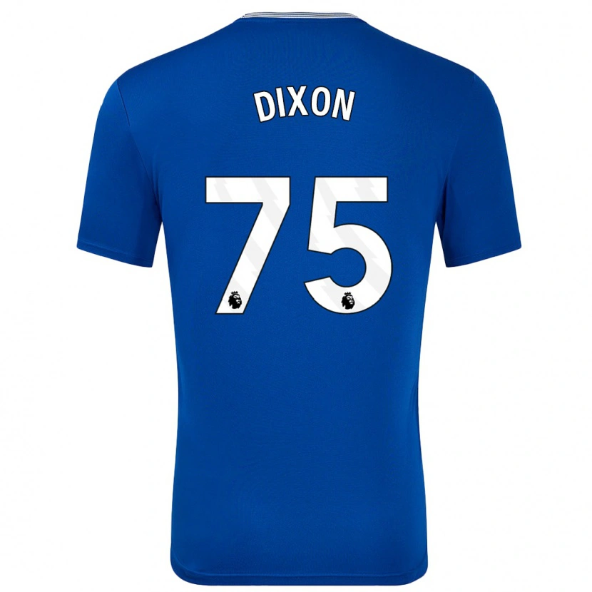 Danxen Män Roman Dixon #75 Blå Med Hemmatröja Matchtröjor 2024/25 Tröjor T-Tröja