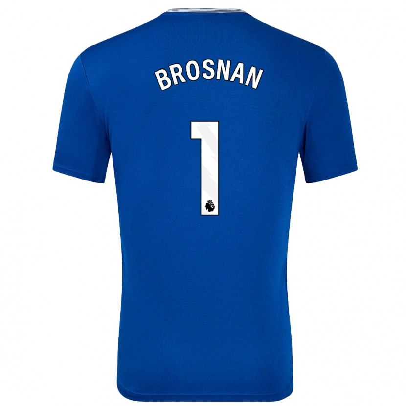 Danxen Män Courtney Brosnan #1 Blå Med Hemmatröja Matchtröjor 2024/25 Tröjor T-Tröja
