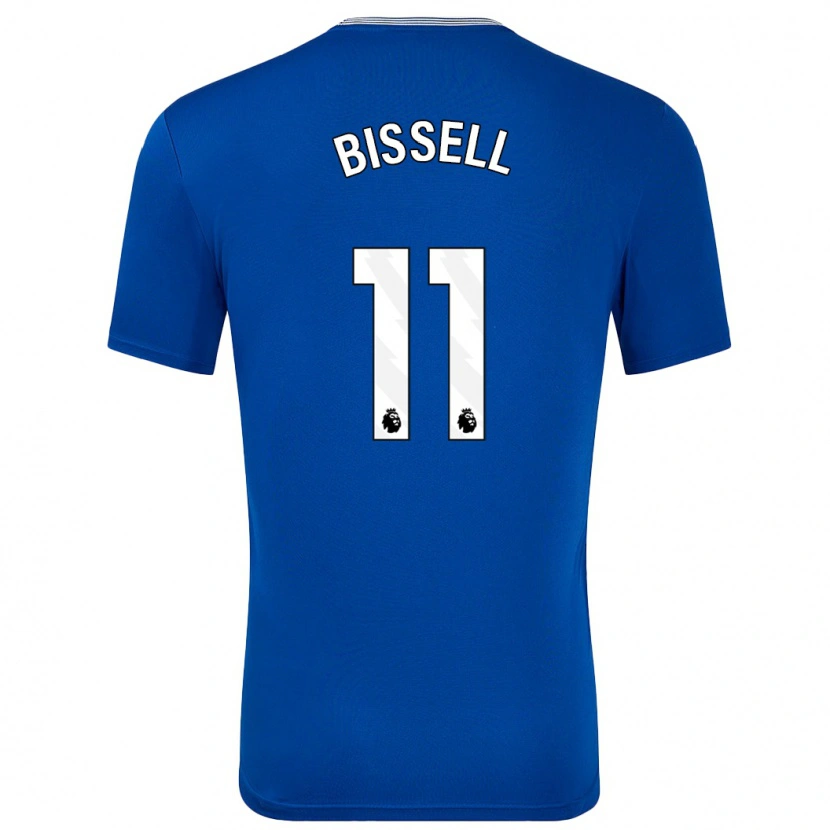 Danxen Män Emma Bissell #11 Blå Med Hemmatröja Matchtröjor 2024/25 Tröjor T-Tröja