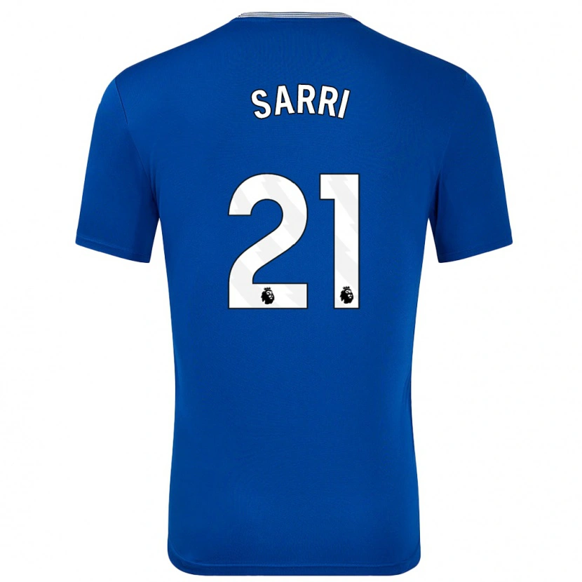 Danxen Män Veatriki Sarri #21 Blå Med Hemmatröja Matchtröjor 2024/25 Tröjor T-Tröja